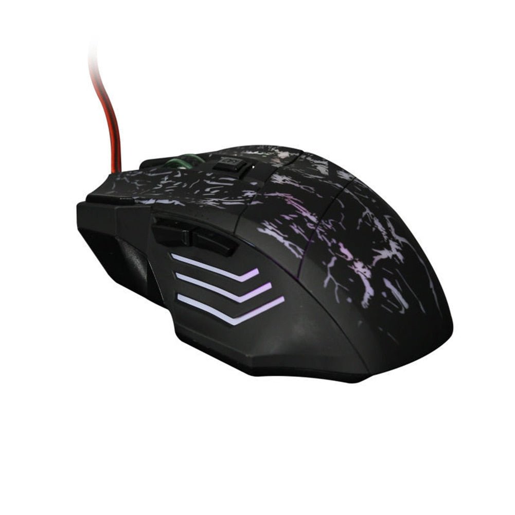 RGB Precision Pro Gaming Mouse – Adjustable DPI, Ergonomic Design for PC & Laptop - GNG Essentials