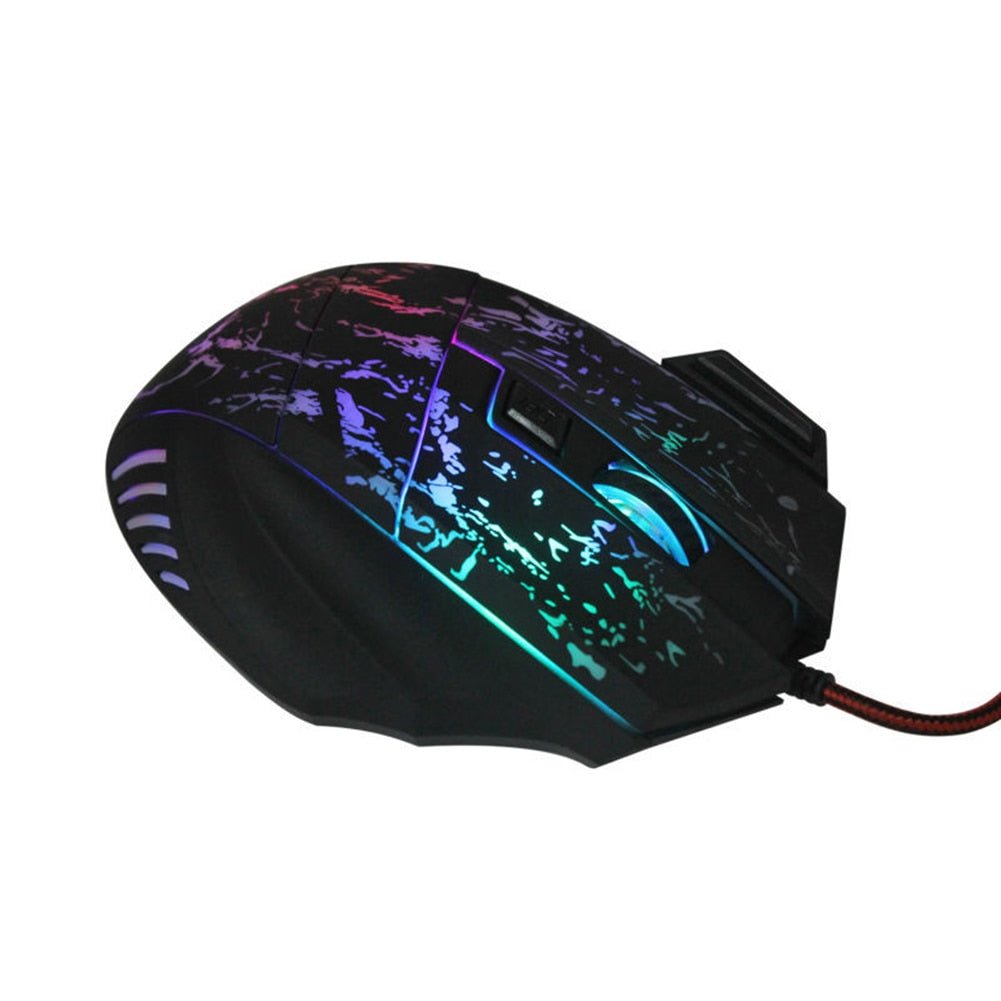RGB Precision Pro Gaming Mouse – Adjustable DPI, Ergonomic Design for PC & Laptop - GNG Essentials