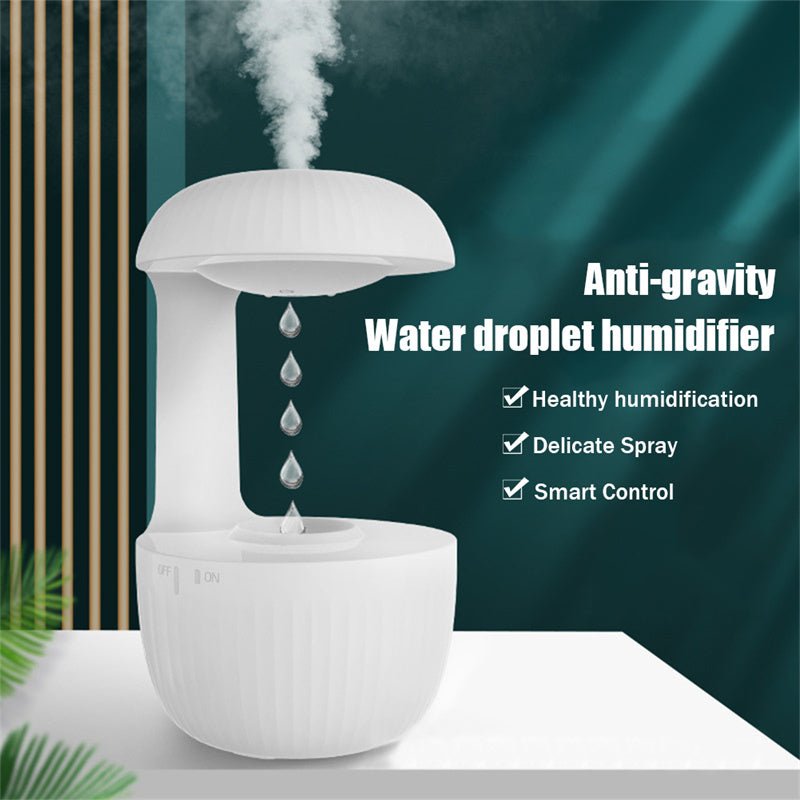 Anti - Gravity Levitating Water Drop Air Humidifier – Silent Cool Mist Fogger - GNG Essentials