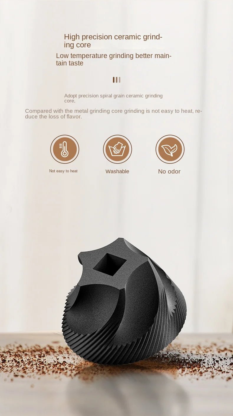 Electric Coffee Bean Grinder – Rechargeable, 40 Gears, Adjustable, Portable Mini Hand - Pour, Household Coffee MillElectric Mini Coffee Grinder - GNG Essentials